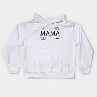 Mama-  - Momlife -Funny Mom - Mom Humor -Moms 2 Arrows-- Women Kids Hoodie